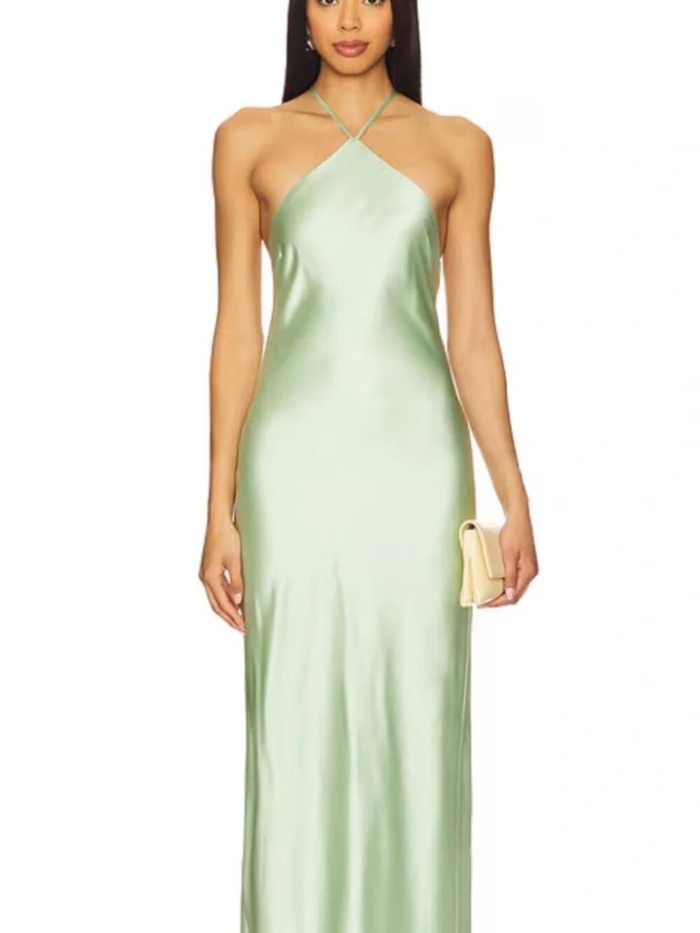 NWT - REVOLVE Kira Maxi Dress in Pistachio Green by Line and Dot, Size Medium